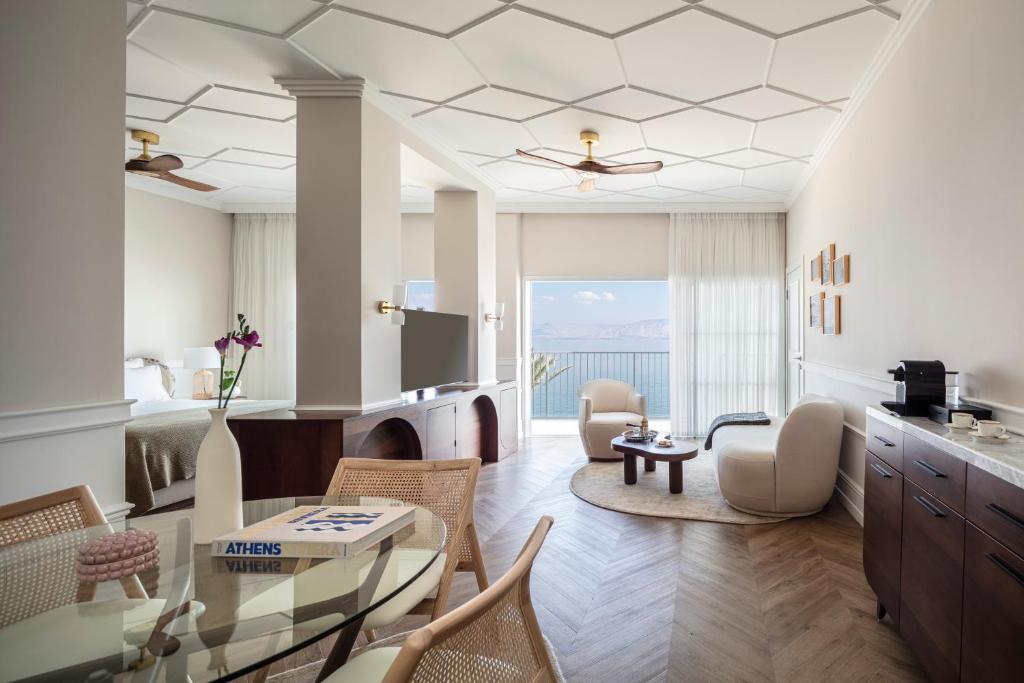 Posezení v ubytování Galei Kinneret Hotel