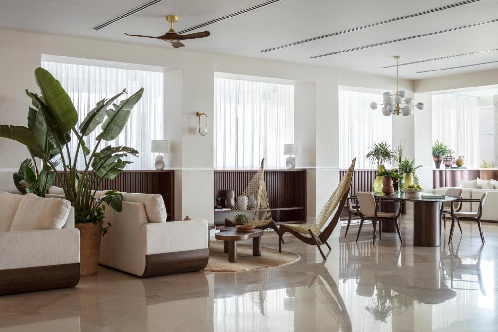 Posezení v ubytování Galei Kinneret Hotel