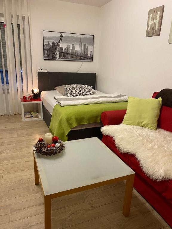 Posezení v ubytování Apartment Friedrich 1201