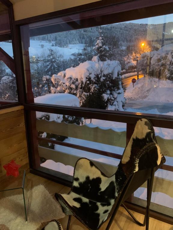 CHALET MONT BLANC v zimě