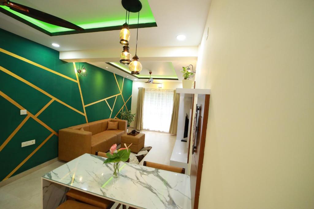 Posezení v ubytování Green Royale Living Spaces - Luxury Serviced Apartments