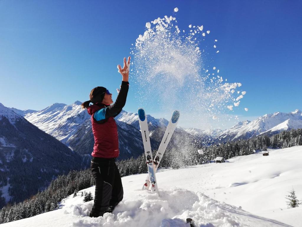 Mountain alpine v zimě
