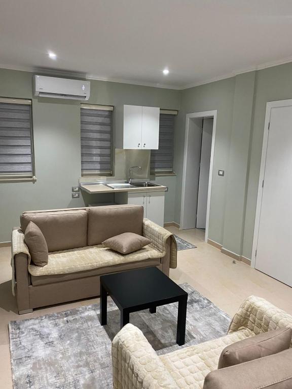 Posezení v ubytování Cozy GuestHome Korce