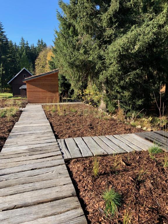 Zahrada ubytování Apartmán Dolce Vita Harrachov 1.8