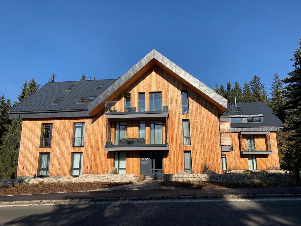 Budova, kde se apartmán nachází