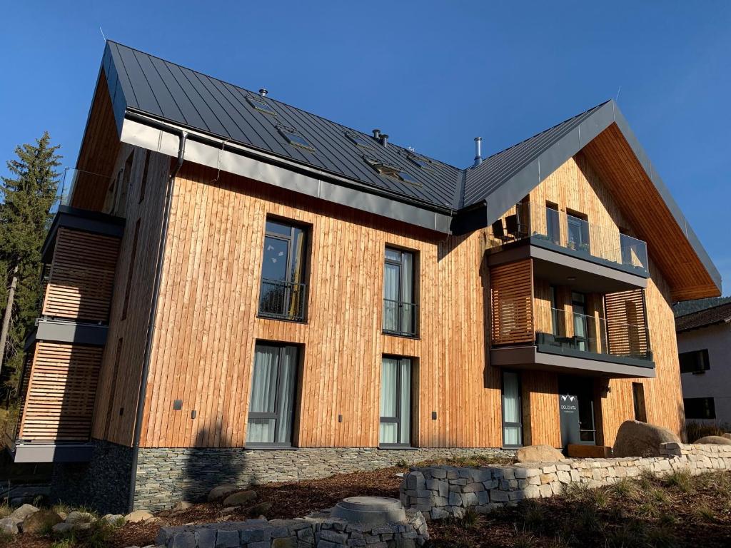 Budova, kde se apartmán nachází