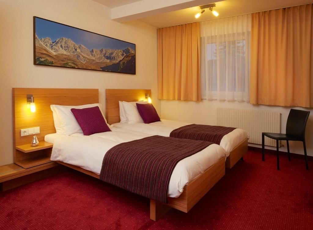 Postel nebo postele na pokoji v ubytování Chalet Gamskar