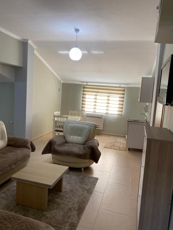 Posezení v ubytování Cozy GuestHome Korce