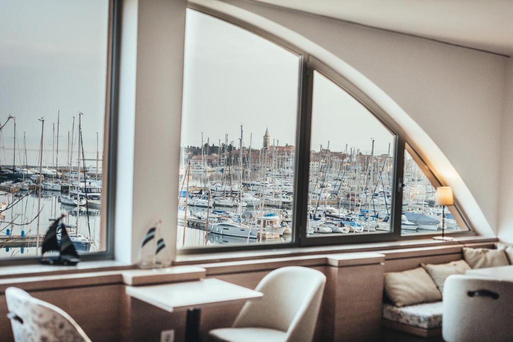 Posezení v ubytování Hotel Delfin