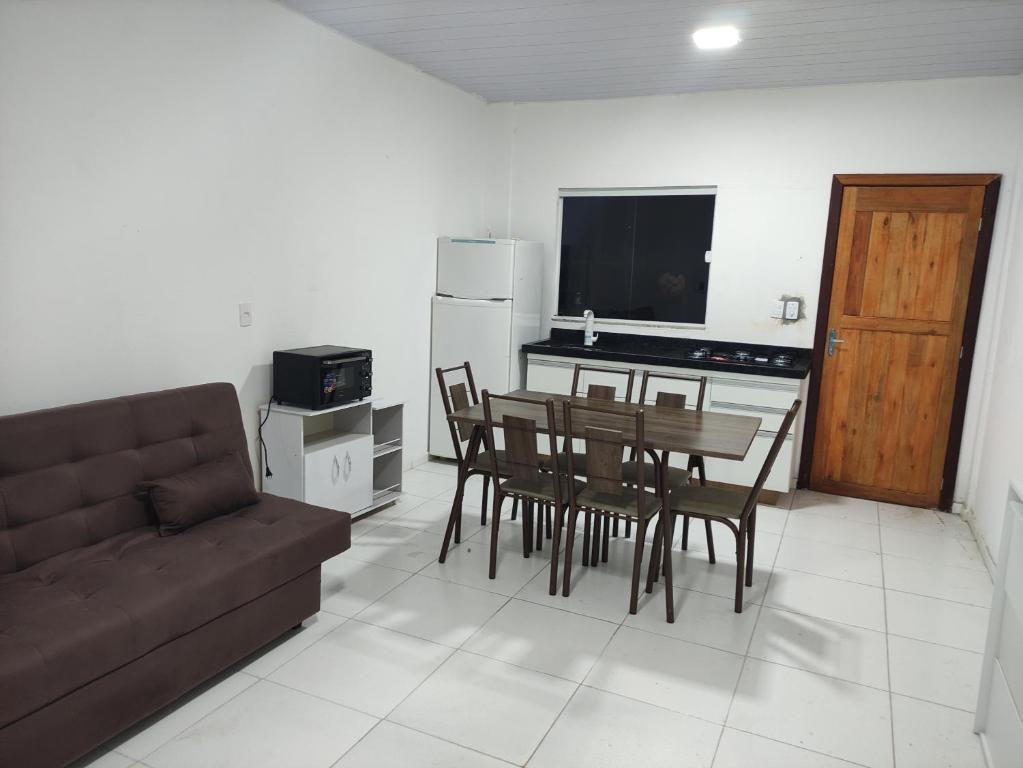 Kuchyň nebo kuchyňský kout v ubytování Residencial S A Canasvieiras