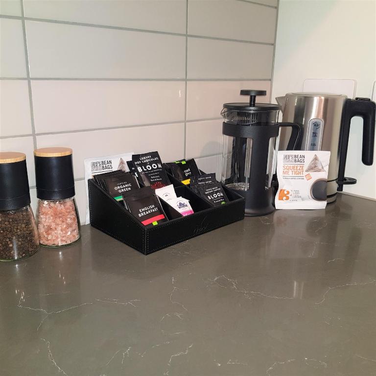 Quest Queenstown Apartments Remarkables Parkにあるコーヒーまたはお茶