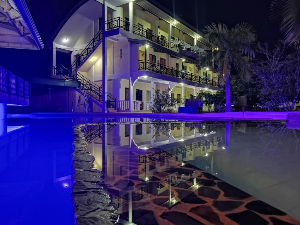 Bazén v ubytování Nickles Park Resort nebo v jeho okolí