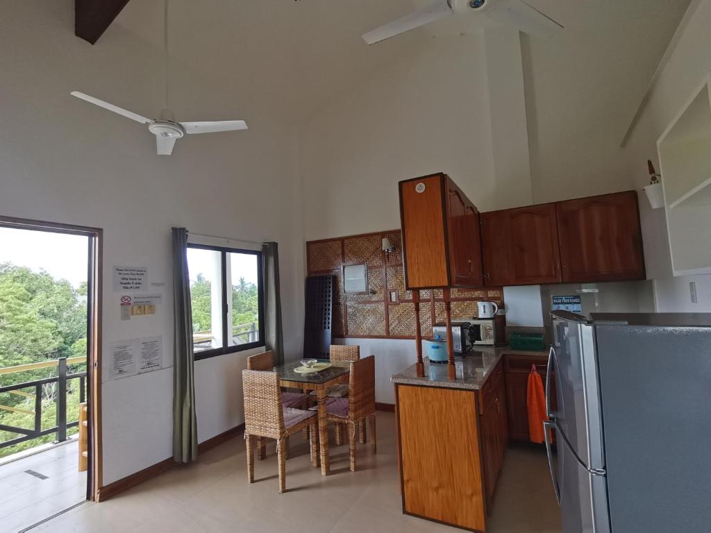 Kuchyň nebo kuchyňský kout v ubytování Nickles Park Resort