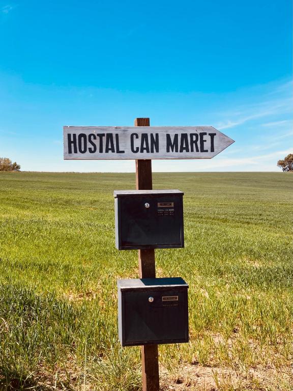 Certifikát, hodnocení, plakát nebo jiný dokument vystavený v ubytování Hostal Can Maret