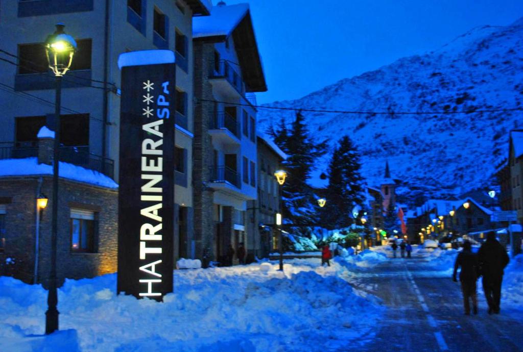 Apartaments Trainera during the winter
