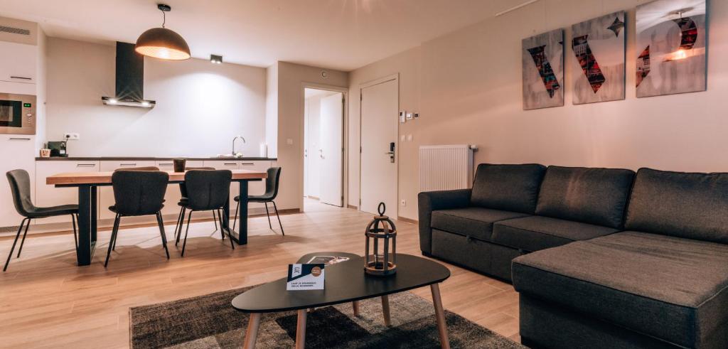 Posezení v ubytování Appartementen by WP Hotels