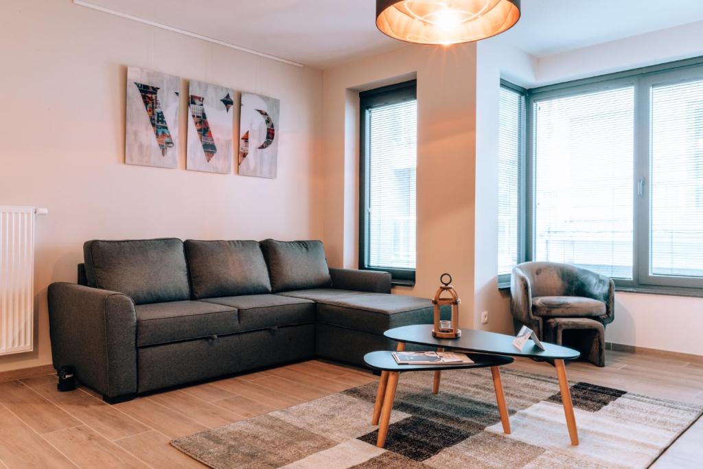 Posezení v ubytování Appartementen by WP Hotels