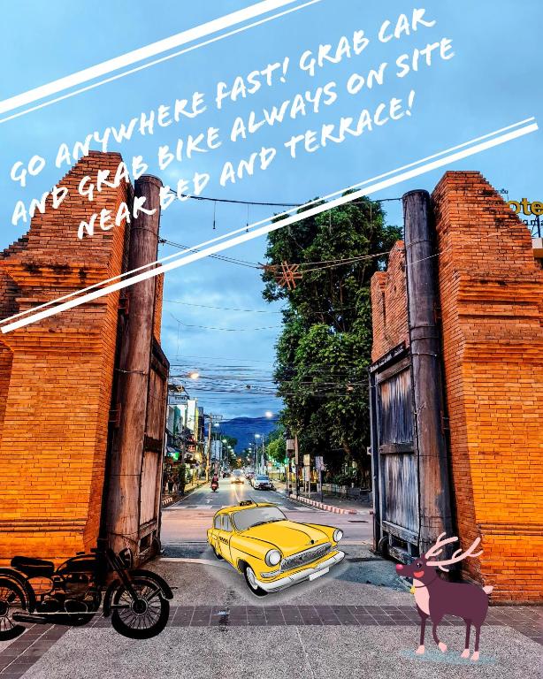 Bed and Terrace Guesthouse Chiang Mai - Resim 41