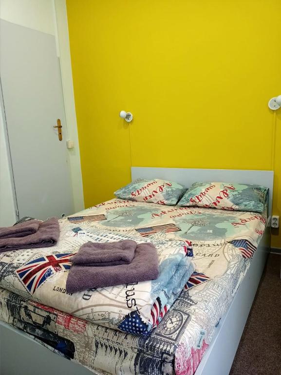 Postel nebo postele na pokoji v ubytování Mister Hostel