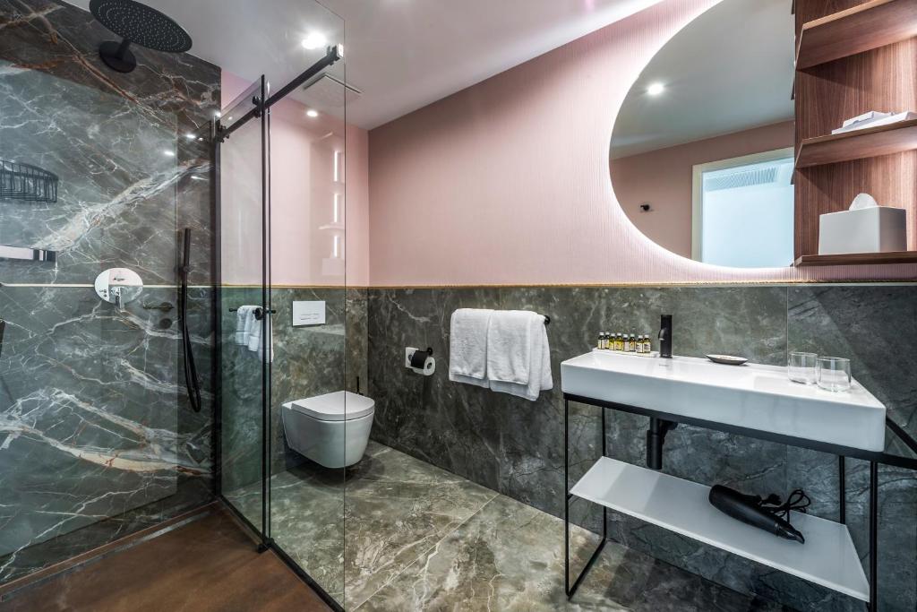 Kúpeľňa v ubytovaní Villa Orabelle