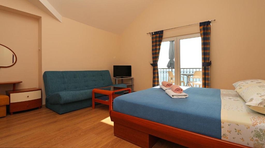 Apartments on the beach-Drvenik - Estudio Con Vista Al Mar