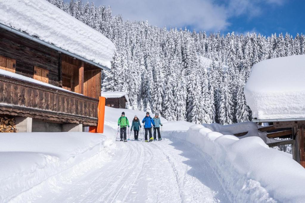 Lodge Schönfeld v zimě