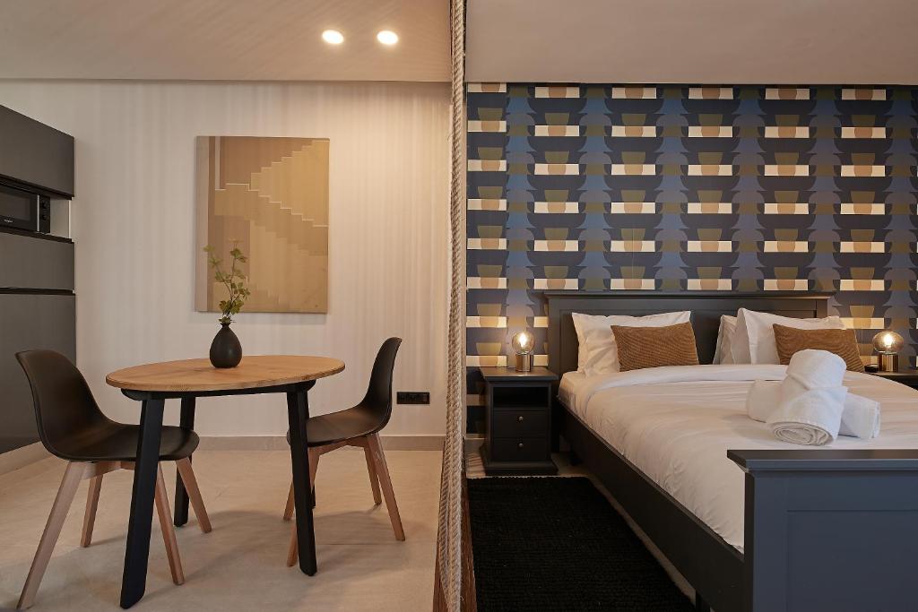 Postel nebo postele na pokoji v ubytování Stayhere Rabat - Agdal 3 - Prestige Residence