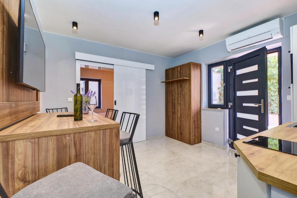 Kuchyňa alebo kuchynka v ubytovaní Luxury apartments