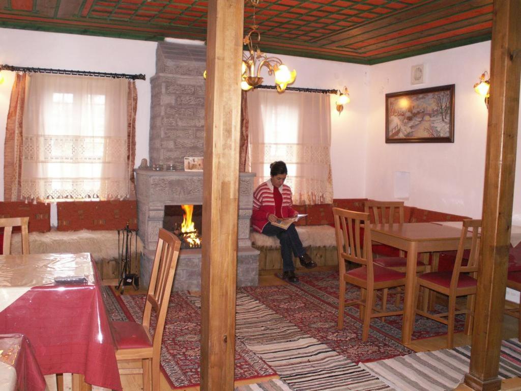 A seating area at Terpsichori Guesthouse