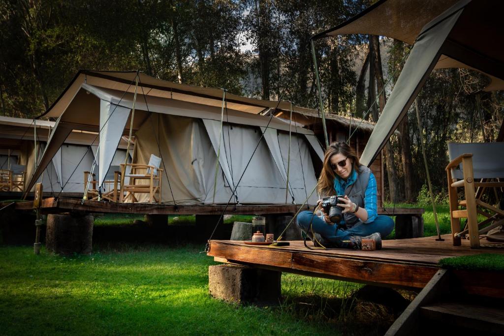 Hosté ubytování Glamping Chaska Ocupi