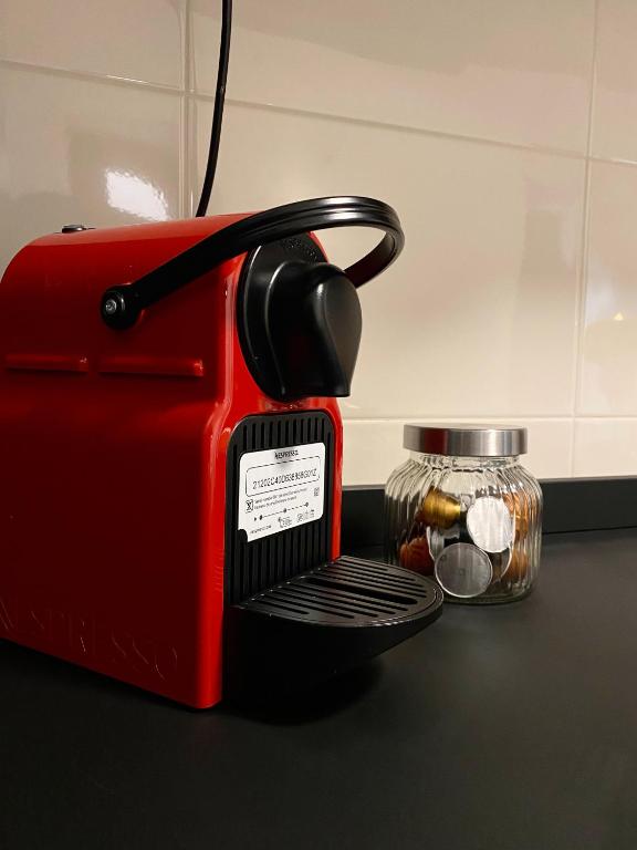 Coffee and tea making facilities at La suite aquilana