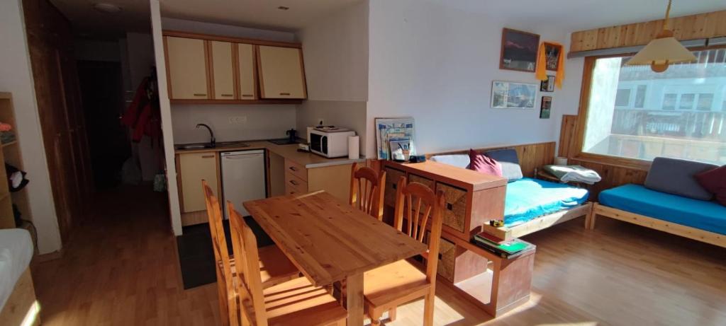 Kuchyň nebo kuchyňský kout v ubytování Apartamento sierra nevada