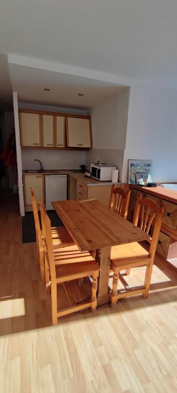 Kuchyň nebo kuchyňský kout v ubytování Apartamento sierra nevada