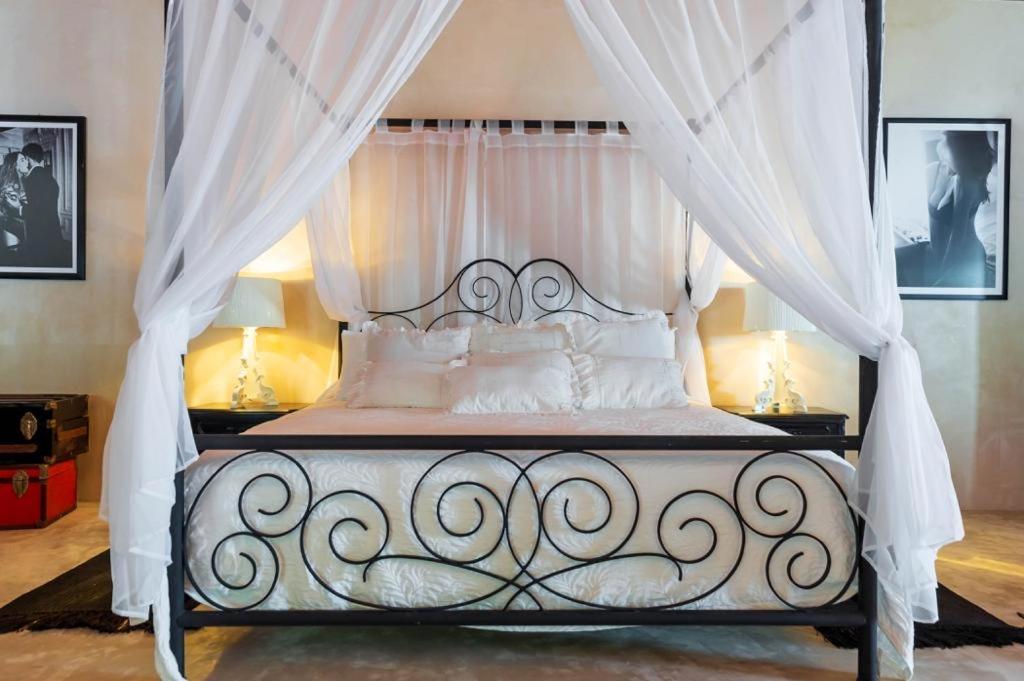 Ένα ή περισσότερα κρεβάτια σε δωμάτιο στο Sexy Loft Tulum