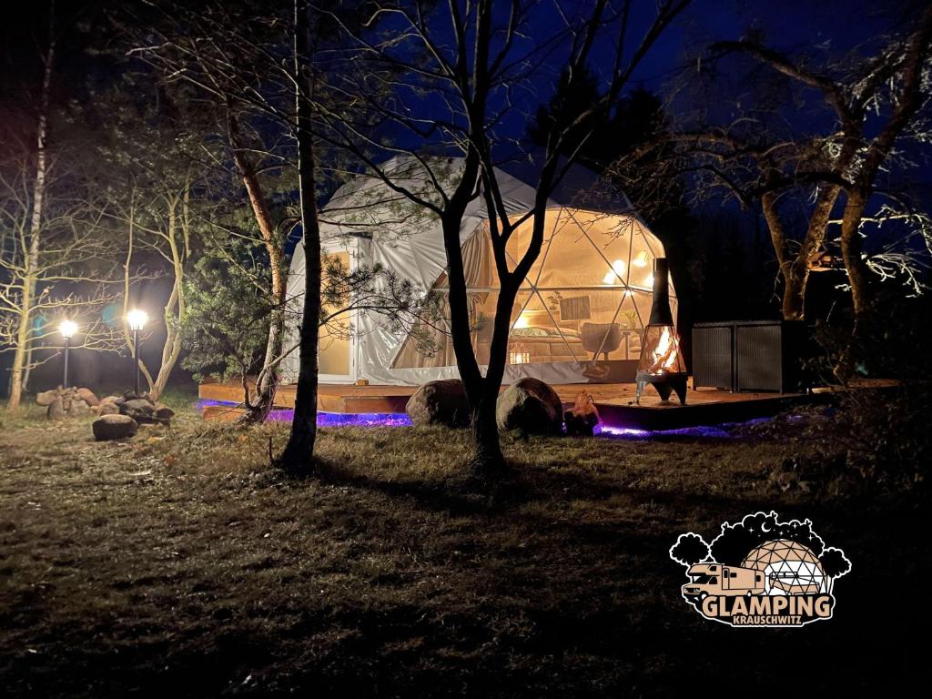 Zahrada ubytování Glamping Krauschwitz