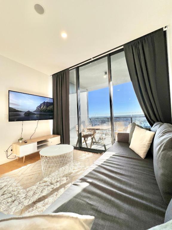 2 Bedroom Cozy Apartment, Brisbane1Towers, South Brisbane, Brisbane