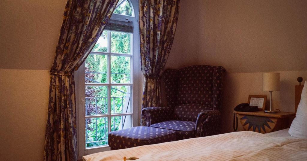 Voodi või voodid majutusasutuse Hotel Zwei Länder toas