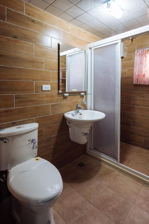 Koupelna v ubytování Urarakana B&B
