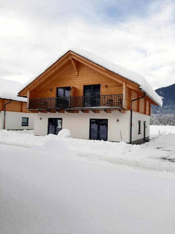Alpenchalets Nassfeld v zime