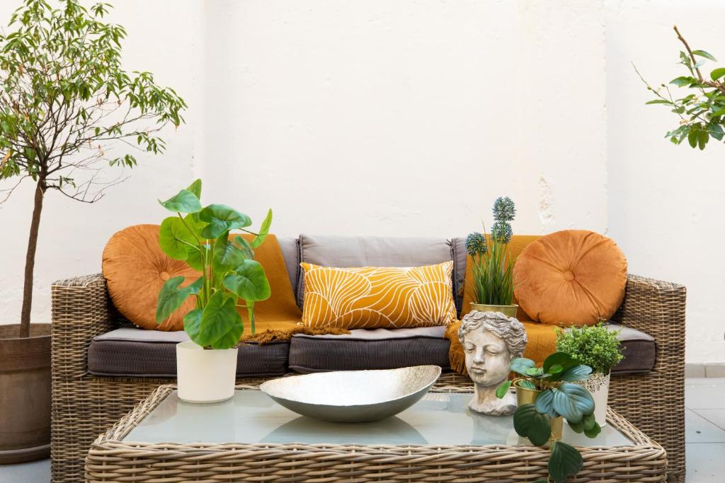 Posedenie v ubytovaní iFlat Monti Elegant Apartment with Terrace