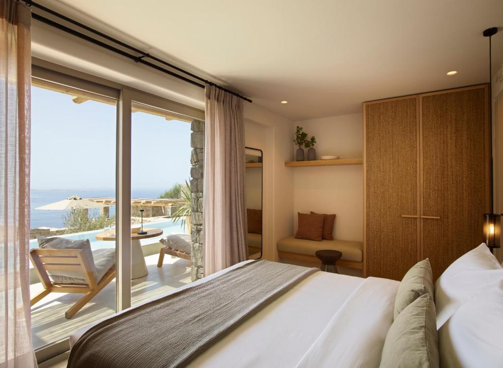Collini Suites & Villas Mykonos - Experiencia De Piscina Superior Vista Marina