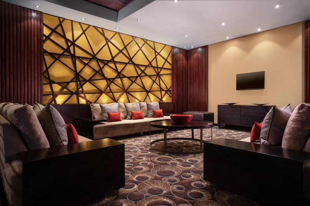 Un lugar para sentarse en Premier Hotel O.R. Tambo