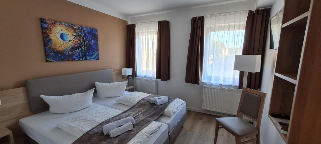 Pension am Stern - Deluxe Tweepersoonskamer Met Douche