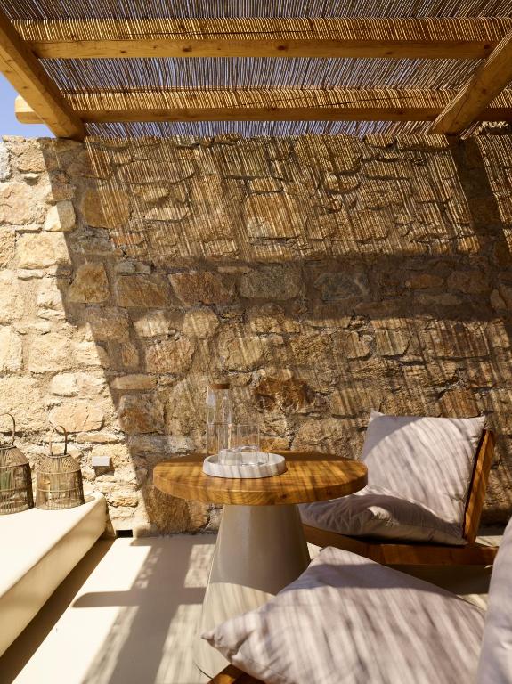 Posezení v ubytování Collini Hotel Mykonos