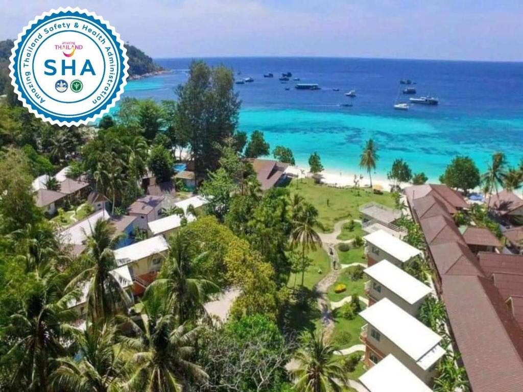 a view of the beach at the sha mana resort at Z-Touch Lipe Island Resort in Ko Lipe