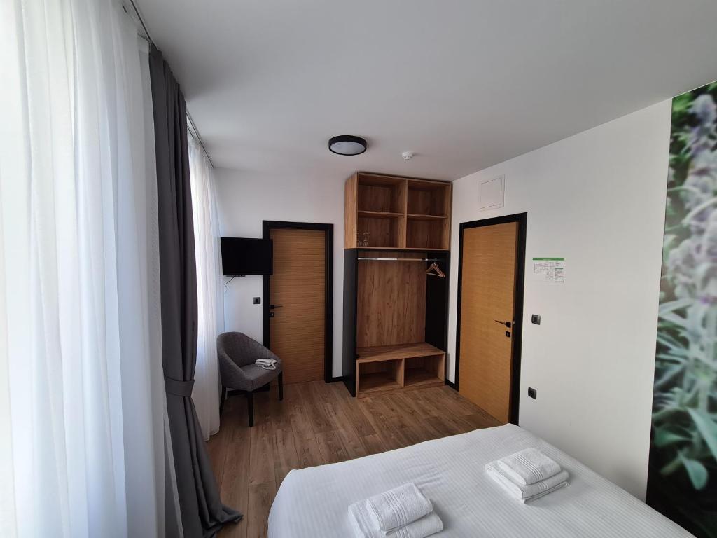 Voodi või voodid majutusasutuse Motel BTG toas