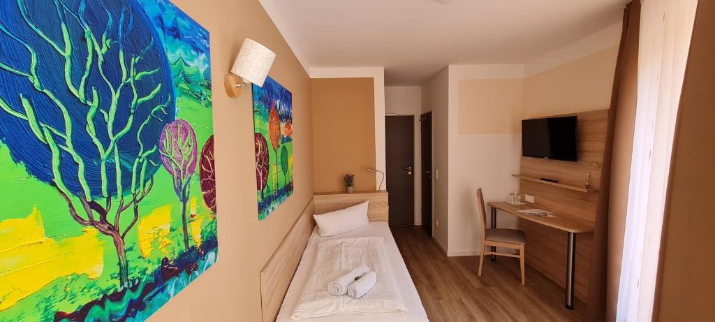 Pension am Stern - Deluxe Tweepersoonskamer Met Douche