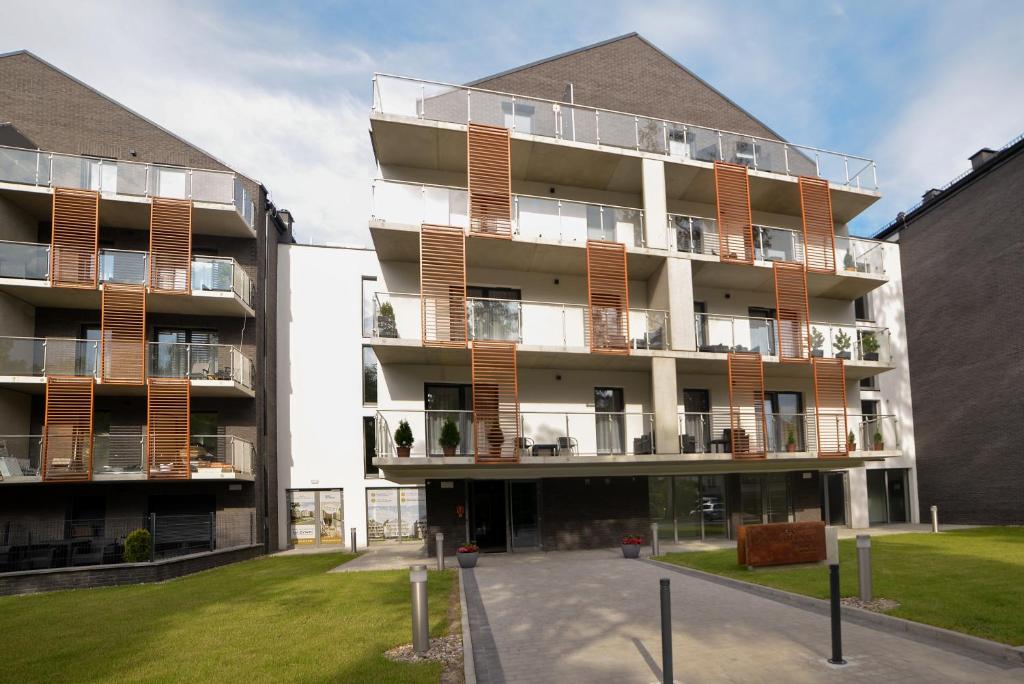 Budova, v ktorej sa apartmán nachádza