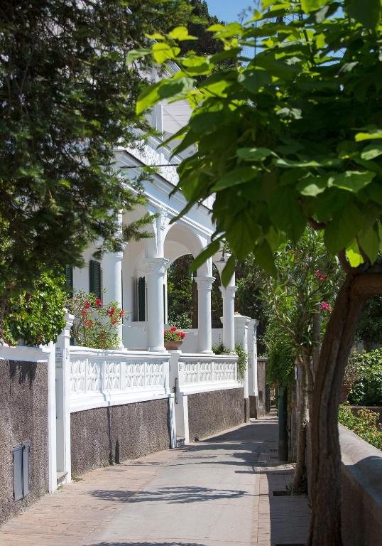 Zahrada ubytování Villa Mariuccia Capri
