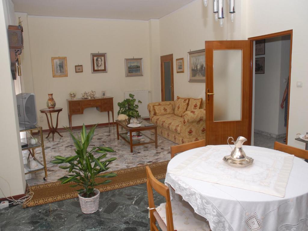 Posezení v ubytování Casa Rachele